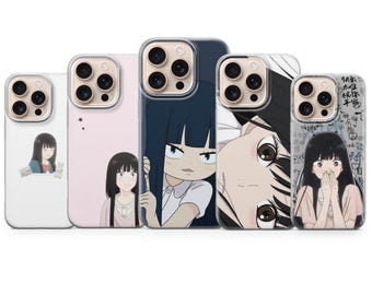 Funda de teléfono de anime Kuronuma Sawako Kimi ni Todoke para iPhone 17 Air 16e Pro Max 15 14 13 / Samsung A37 A57 S26 Ultra S25 FE / Google Pixel 10A