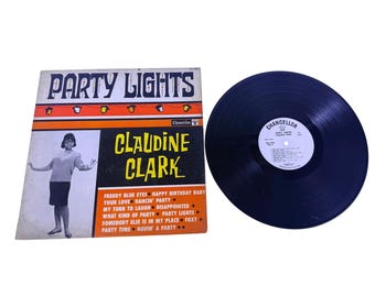 Claudine Clark Party Lights 1962 R&B Pop Soul Vinyl LP Chancellor CHL 5029 Mono