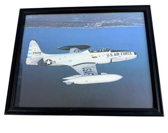 US Air Force T33A Shooting Star Photo MA Massachusetts Air National Guard 101st