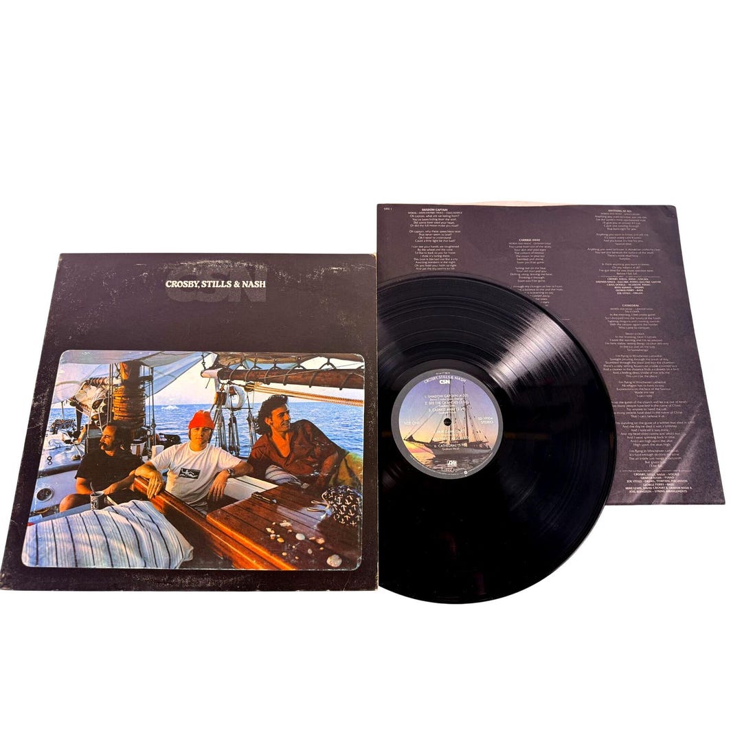Crosby Stills & Nash CSN Vinyl LP SD 19104 Atlantic Records 1977 W ...