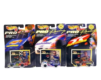 Hot Wheels Pro Racing 1997 Ted Musgrave Mark Martin Ernie Irvan NASCAR 3 Car Lot
