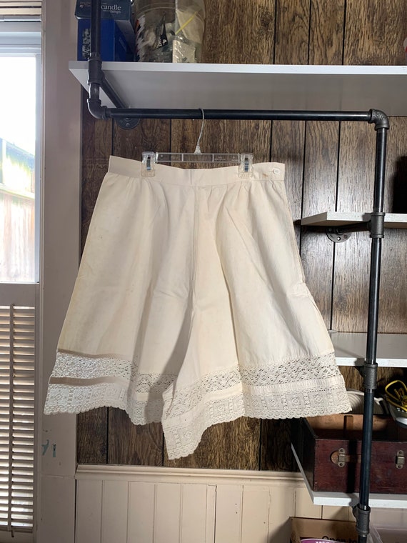 Antique Lace-Trimmed Pantaloons