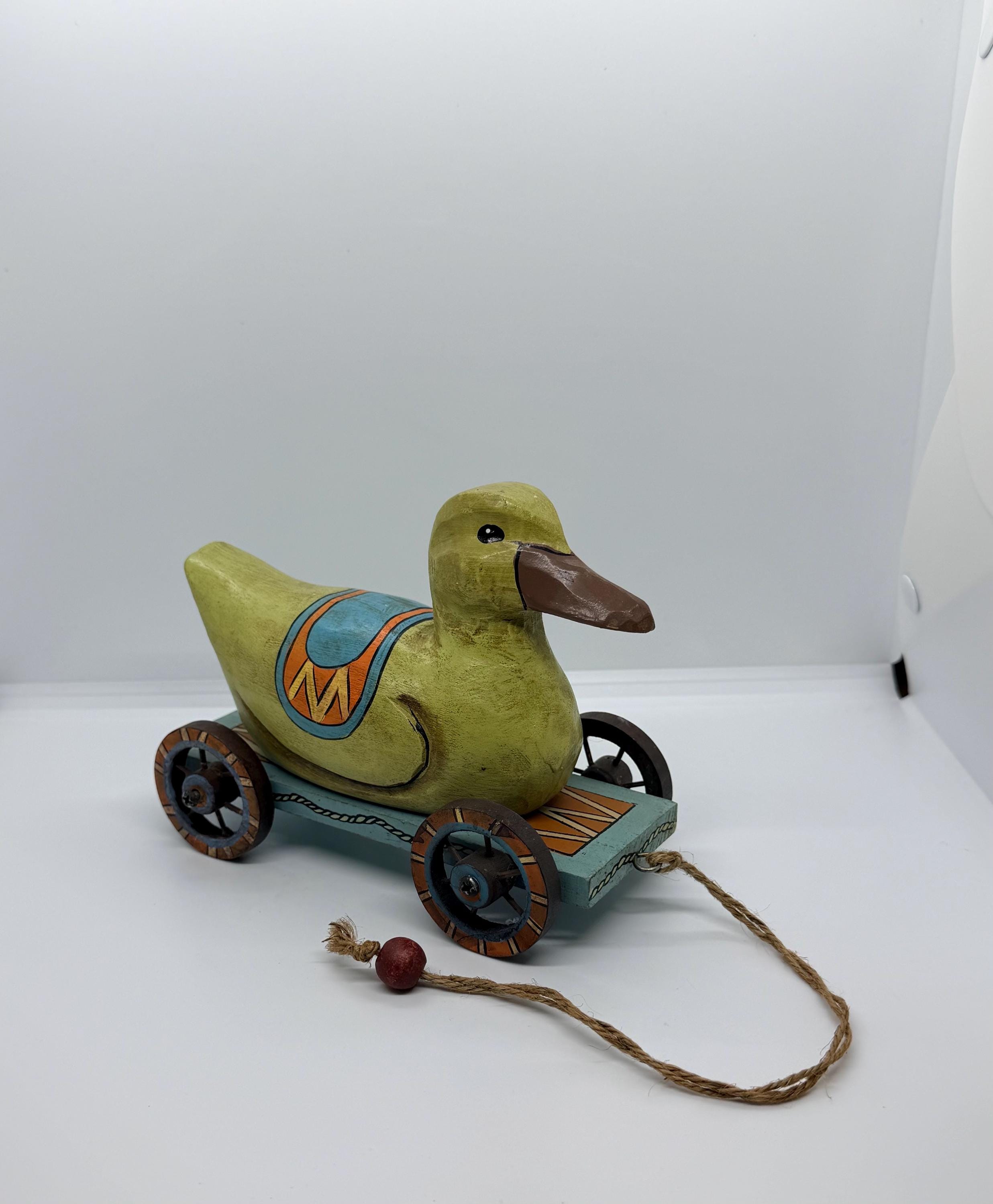 Duck Pulling Cart - Etsy