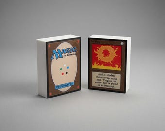 Caja magnética para mazos sin revestimiento para MTG Commander