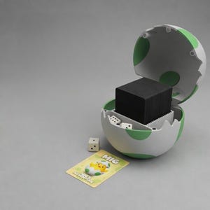 Caja para mazos de Yoshi Egg - Caja para mazos de Super Mario TCG