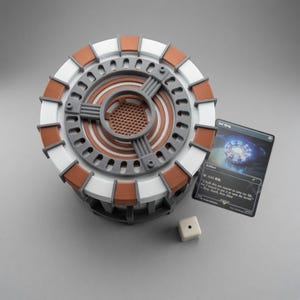 Iron Man Arc Reactor Inspired Deck Box | 3D Printed Magnetic MTG Commander