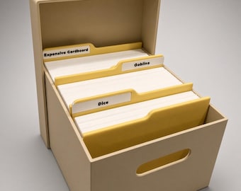 Organizador de cartas MTG File Folder / Impreso en 3D