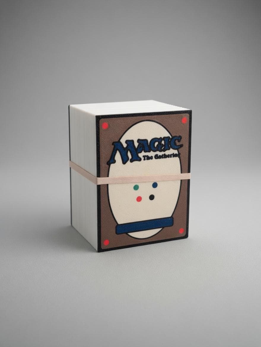 Naked MTG Deck Box - Magic the Gathering Card Holder, Old School