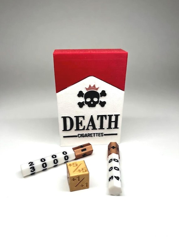 death cigarettes for sale Sanji Death Cigarettes Pack + 4 Magnetic Life Counters 1000-6000 | Vinsmoke  Sanji One Piece TCG