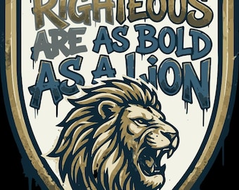 Proverbios 28:1, León guerrero