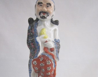 Antique Chinese Famille Rose Figure