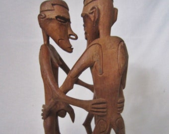 Antique African Carved Wood Figure