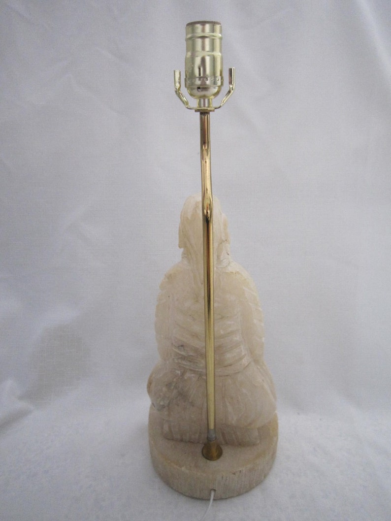Regency Chinese Lamp, Stone image 4