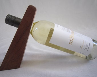Vintage Artisan Wood WIne Holder