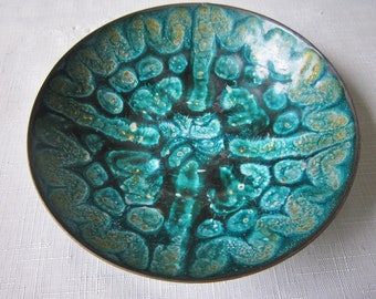 MidC Copper Enamel Tray