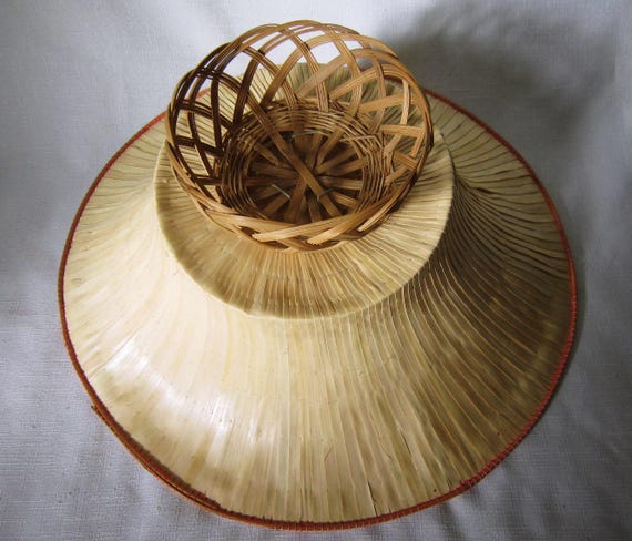 Vintage Thai Straw Hat - image 2