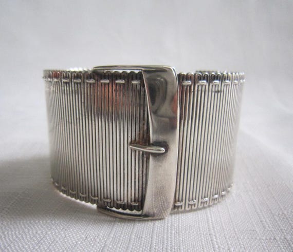 Rare Links of London Sterling Silver Cuff Bracelet
