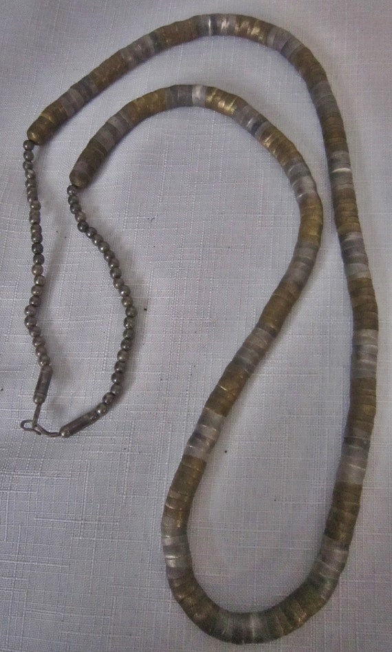Antique African Metal Trade Beads