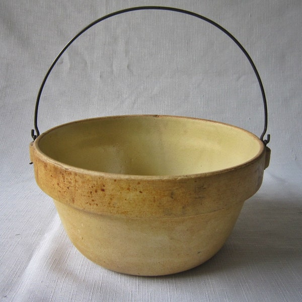 Yellow Ware Pitcher Etsy