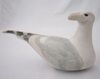 Mid Century Art Pottery Bird, Seagull