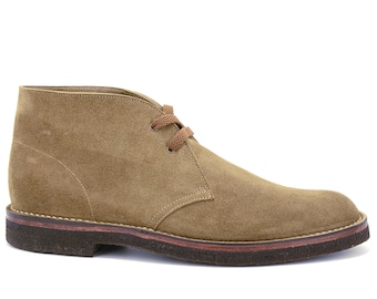 Desert Boot Tobacco Suede - Made in England