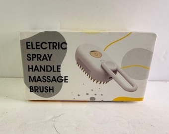 Dog & Cat Brush Swivel with Handle Electric Spray Handle Massage New #258