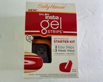 SALLY HANSEN* Kit iniziale di strisce di smalto gel Salon Insta Gel NUOVO!!!! #399