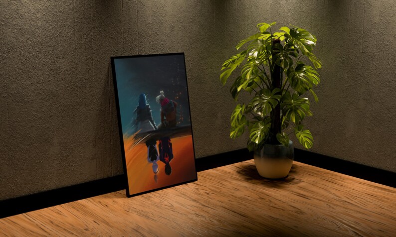 Arcane Poster, Jinx and Ekko Love Wall Art, Arcane TV Show Fan Art ...
