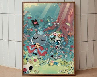 Cult of the Lamb Poster Print, Gaming Poster, Gaming Decor, Video Game Poster, Gaming Gift, Video Game Print