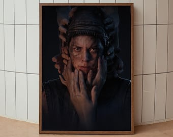Hellblade Poster, Senua Wall Art, Gift Poster, Wall Decor, Home Decor, Gift Game Poster