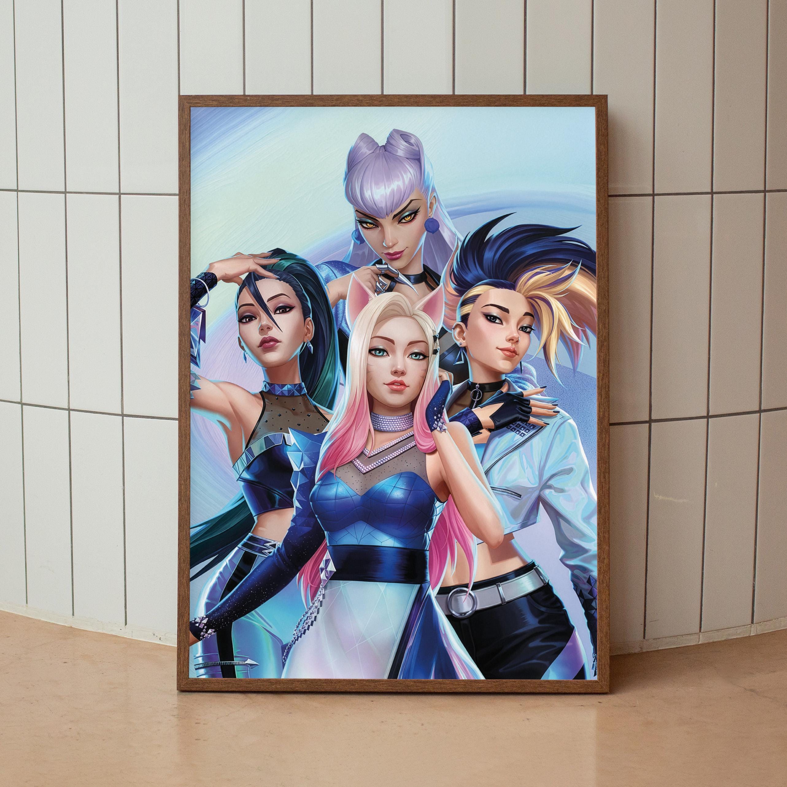 Cosplay Anime Girl Poster 24x36 Inches - High Definition Art Print G-34