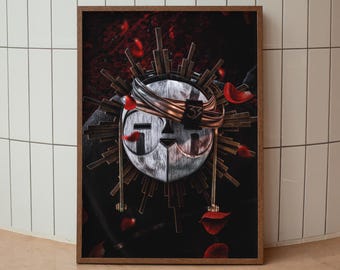 Expedition 33 Poster | Clair Obscur Wall Art | RPG Game Art Print | Gaming Room Decor