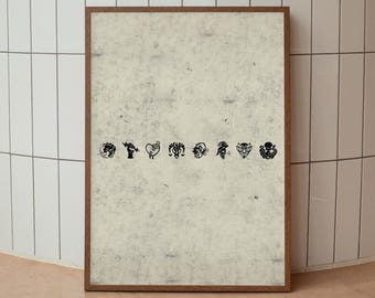 Bioshock Poster, Wall Art Decor, Gift Poster, Unframed Canvas Print, Gamer Room