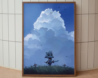 Cult of the Lamb Poster Print, Gaming Poster, Gaming Decor, Video Game Poster, Gaming Gift, Video Game Print, Gaming Cover, Gaming Print