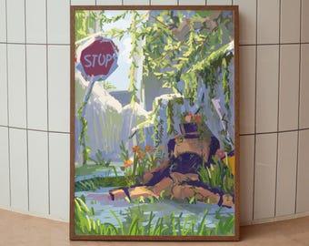 Risk of Rain 2 Poster Print | Gaming Poster | Gaming Decor | Video Game Poster | Gaming Gift | Video Game Print | Gaming Cover