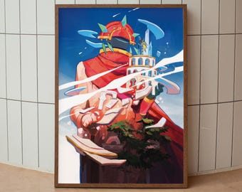 Risk of Rain Poster Print, Gaming Poster, Gaming Decor, Video Game Poster, Gaming Gift, Video Game Print, Gaming Cover