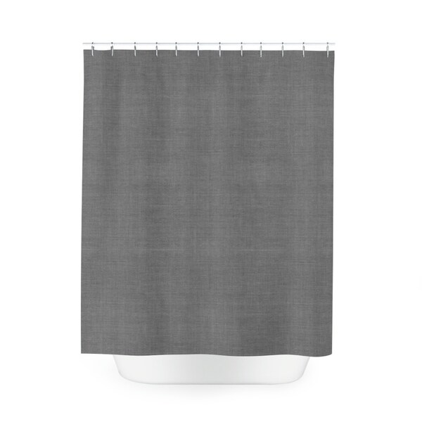 Grey Shower Curtain Etsy