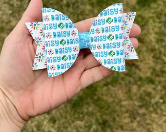 Daisy hair bow for girls, Daisy headband, Daisy bow girl scout, Girl Scout accessories, girl scout gifts, girl scout bow, troop leader gift