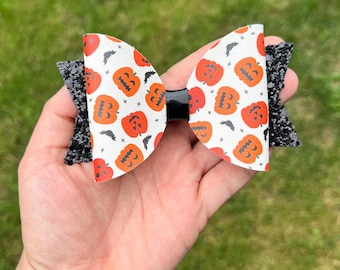 Halloween bows for girls, Halloween hair bow, Halloween hair clip, Halloween hair accessories