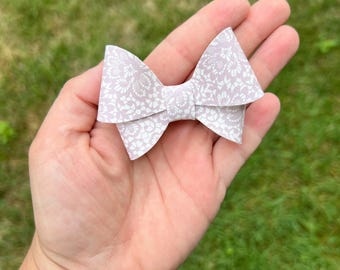 neutral hair bow, fall hair bows for girls, fall hair clips, fall bows for toddler, fall headband baby,