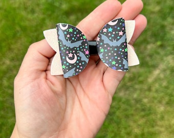 Halloween bows for girls, Halloween hair bow, Halloween hair clip, Halloween hair accessories