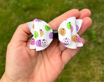 Halloween bows for girls, Halloween hair bow, Halloween hair clip, Halloween hair accessories