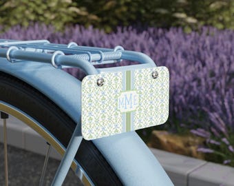 Mini targa personalizzata con fiocchi blu