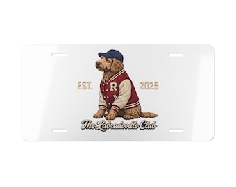 The Labradoodle Club License Plate: Father's Day, Sweet 16th Birthday!