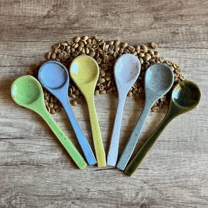 Colorful Ceramic Spoons