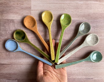 Colorful Ceramic Spoons