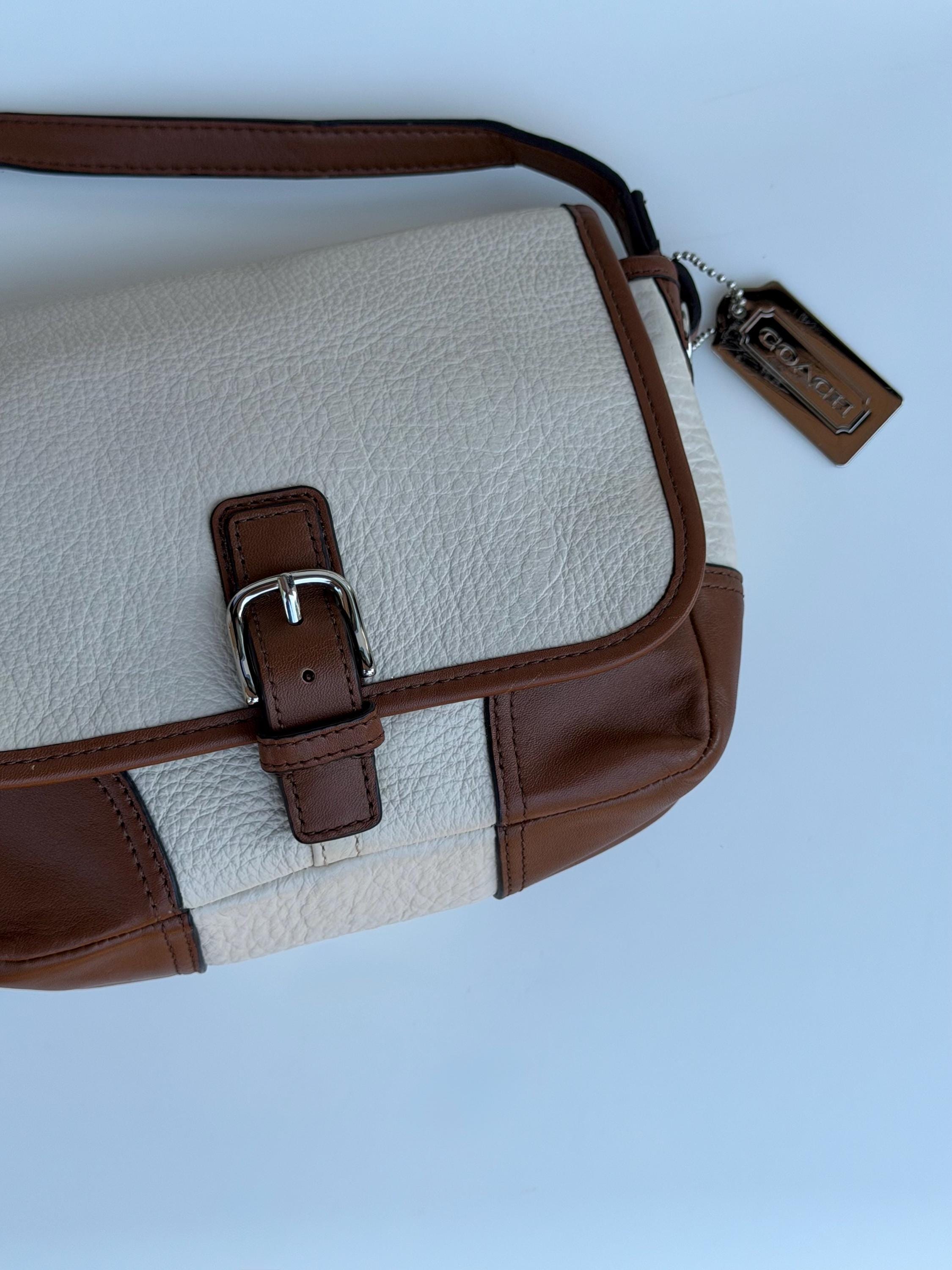 2000s Leather Shoulder Bag - Etsy