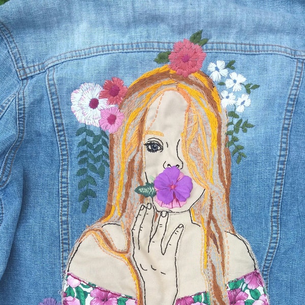 Denim Jacket, Embriodery