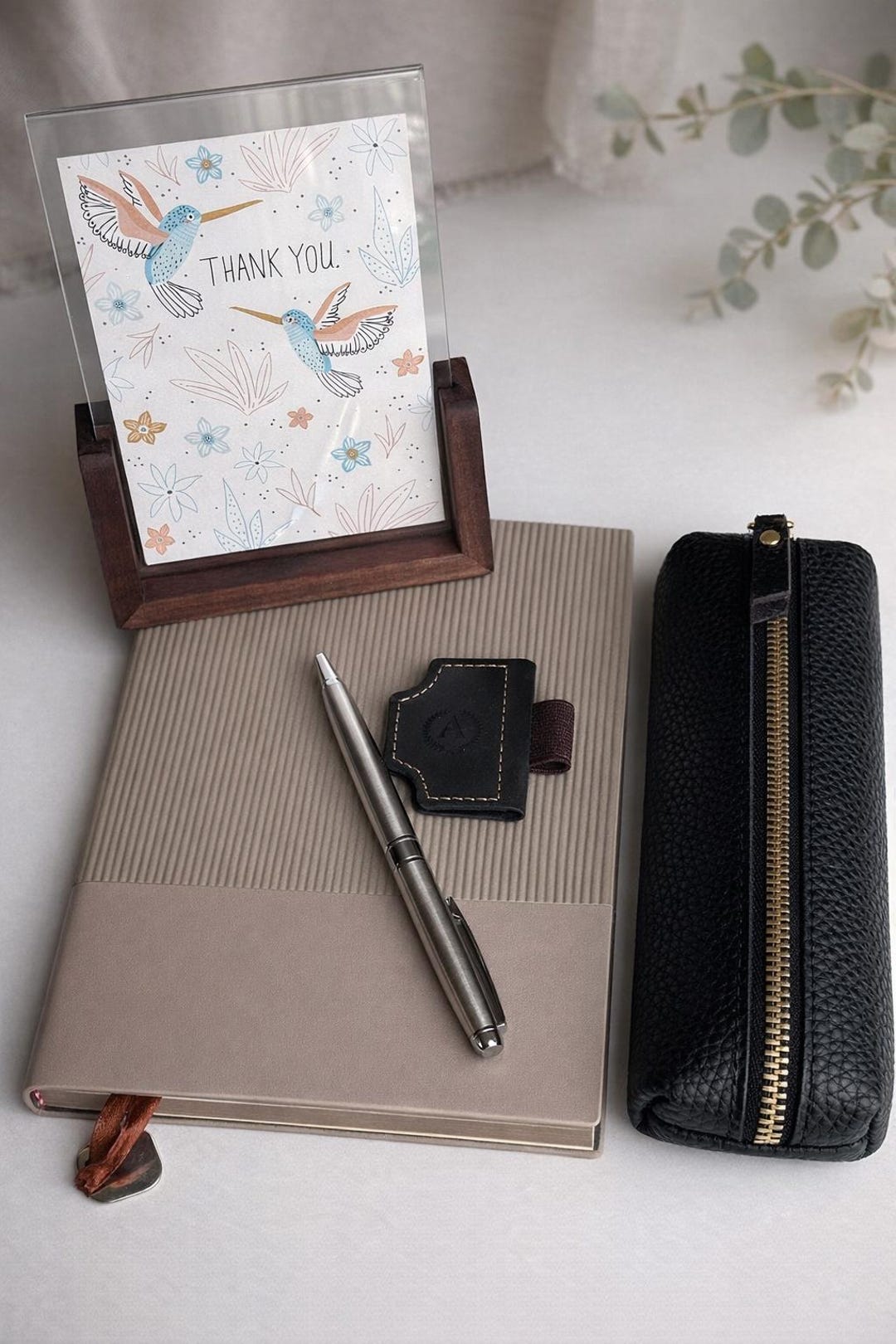 Gift Set – Pencil Case, Notebook, Pen, Bookmark & Photo Frame - Etsy
