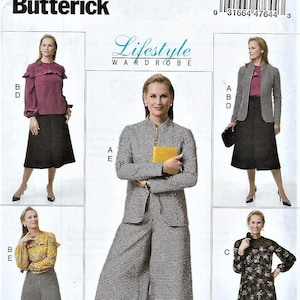 Butterick Lifestyle Pattern #B6599~Misses&#39; Jacket, Top, Dress and Pants~Misses Sz 6-14 ~New
